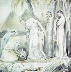 Das Mitgefühl der Tochter des Pharao oder Das Finden von Moses, 1805